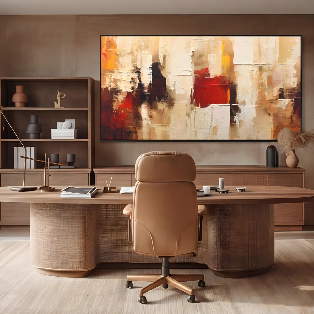 Leinwandbilder Premium LuxCanva® A1625, Abstrakte Bilder, Zimmer, Dekorativ, Chromatisch, Kontrast, Abstrakt, Schlafzimmer, Lebendige Farben
