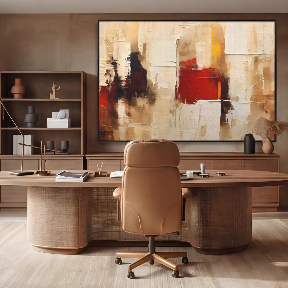 Leinwandbilder Premium LuxCanva® A1625, Abstrakte Bilder, Zimmer, Dekorativ, Chromatisch, Kontrast, Abstrakt, Schlafzimmer, Lebendige Farben