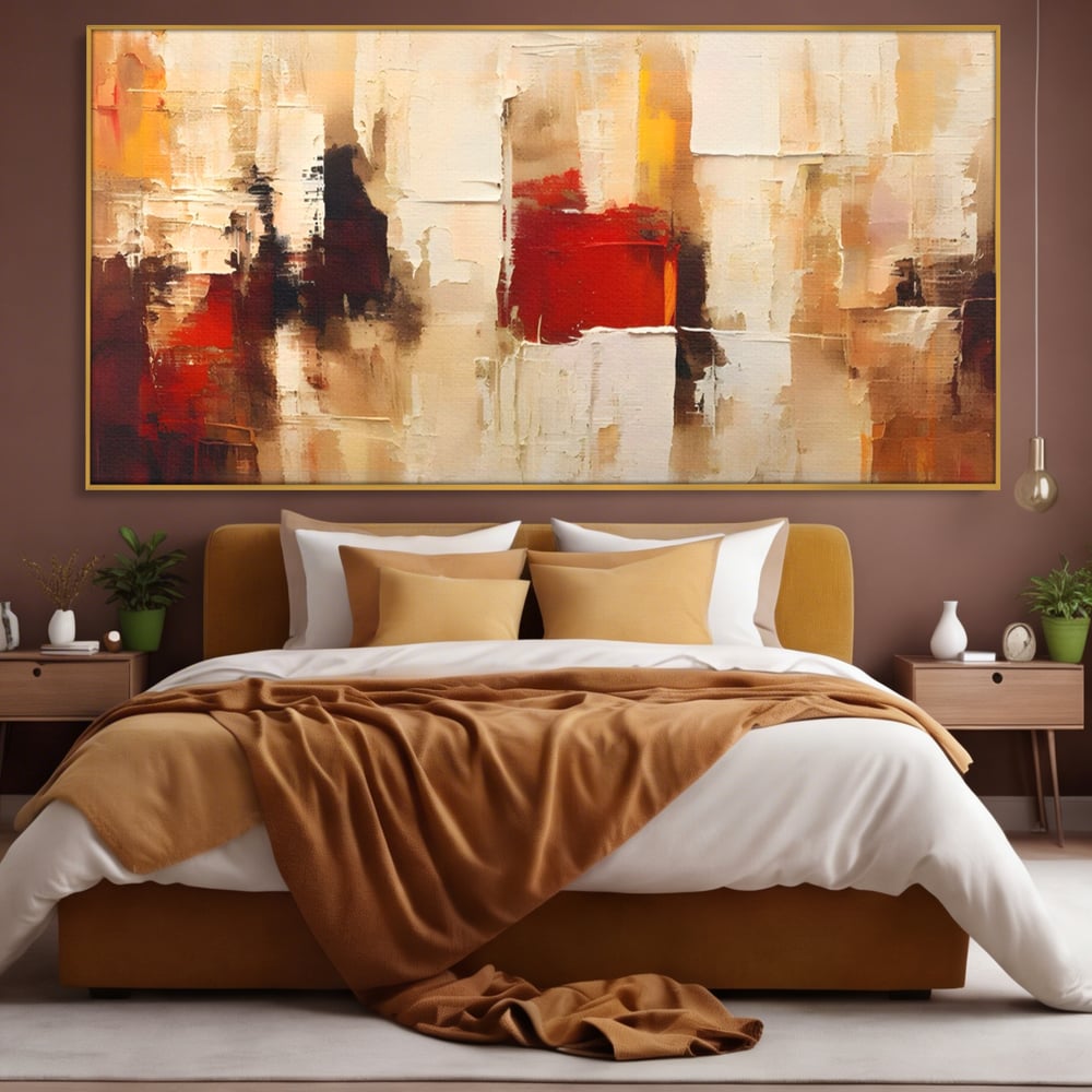 Leinwandbilder Premium LuxCanva® A1625, Abstrakte Bilder, Zimmer, Dekorativ, Chromatisch, Kontrast, Abstrakt, Schlafzimmer, Lebendige Farben