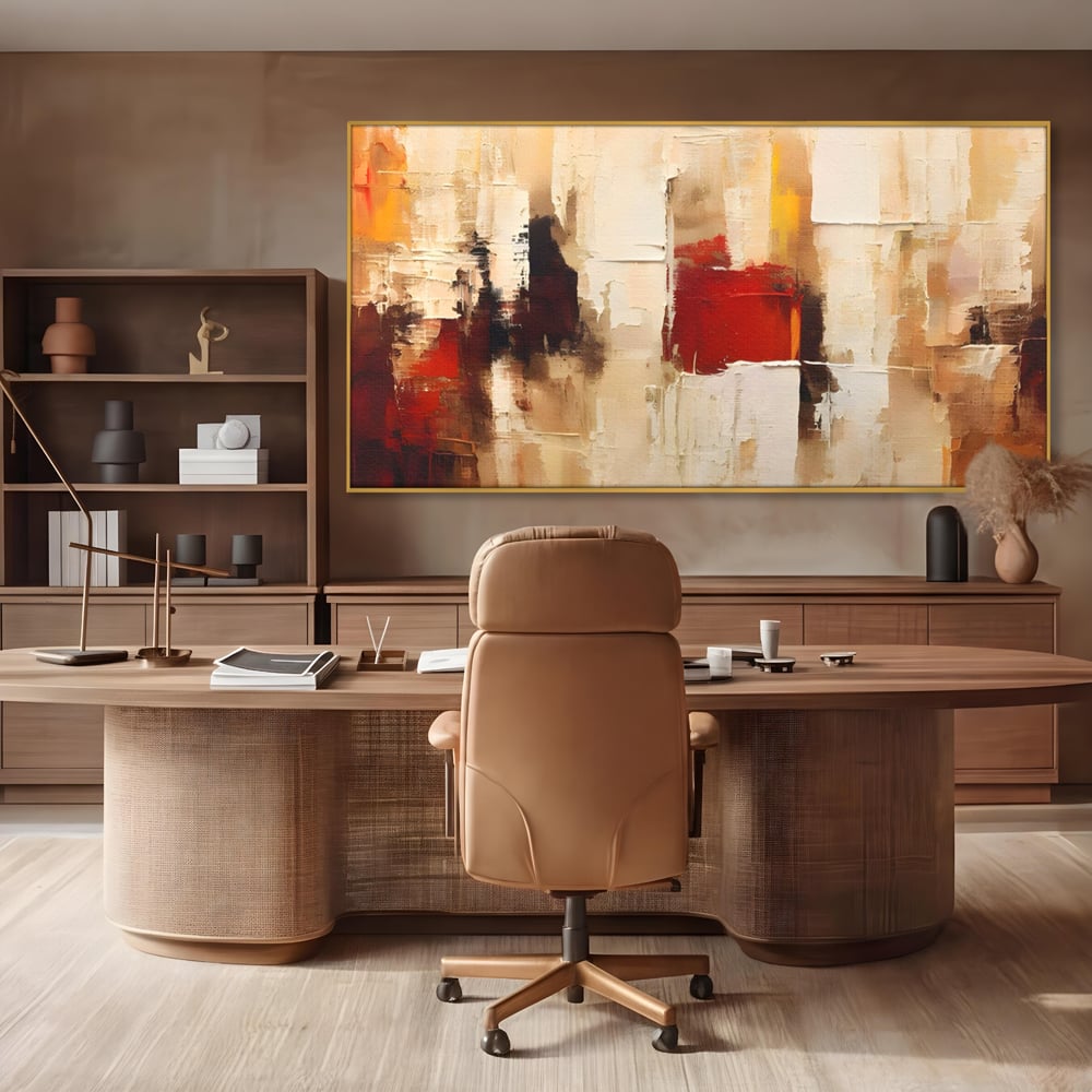 Leinwandbilder Premium LuxCanva® A1625, Abstrakte Bilder, Zimmer, Dekorativ, Chromatisch, Kontrast, Abstrakt, Schlafzimmer, Lebendige Farben