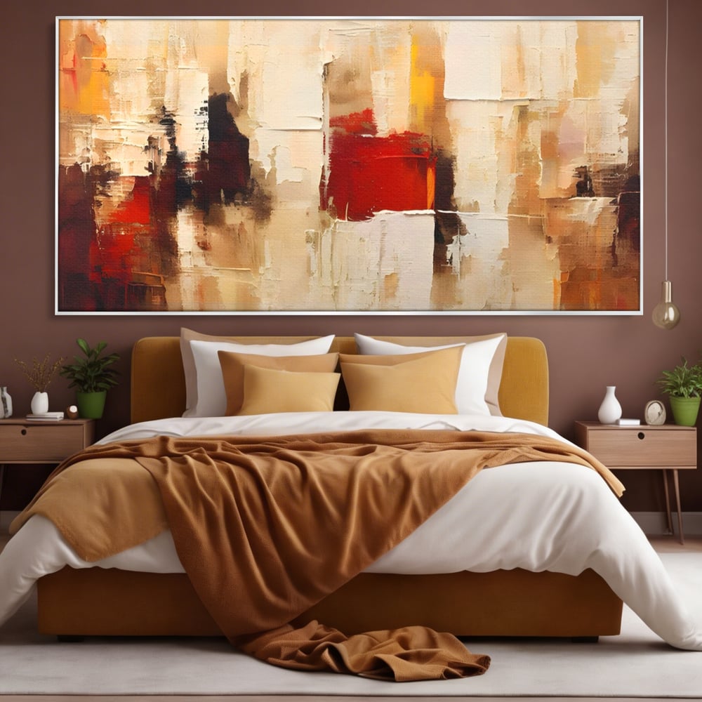 Leinwandbilder Premium LuxCanva® A1625, Abstrakte Bilder, Zimmer, Dekorativ, Chromatisch, Kontrast, Abstrakt, Schlafzimmer, Lebendige Farben