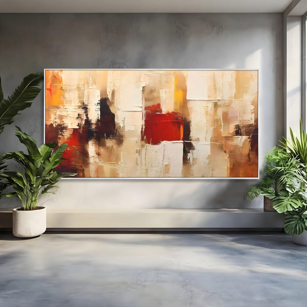 Leinwandbilder Premium LuxCanva® A1625, Abstrakte Bilder, Zimmer, Dekorativ, Chromatisch, Kontrast, Abstrakt, Schlafzimmer, Lebendige Farben