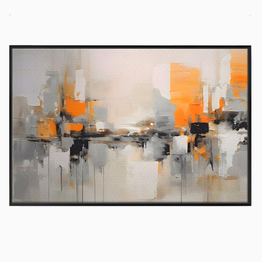 Leinwandbilder Premium LuxCanva® A1626, Grau Leinwandbilder, Zimmer, Dekorativ, Nicht Farben, Reflektierend, Abstrakt, Schlafzimmer, Lebendige Farben