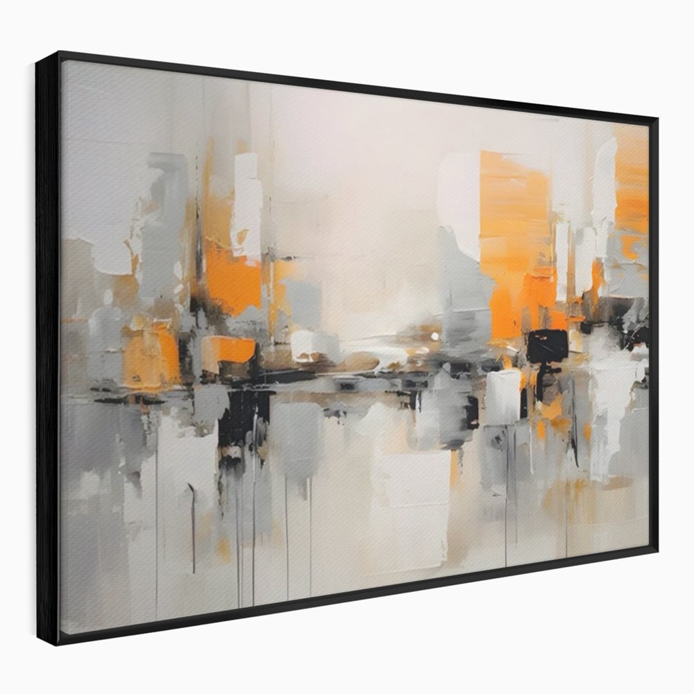 Leinwandbilder Premium LuxCanva® A1626, Grau Leinwandbilder, Zimmer, Dekorativ, Nicht Farben, Reflektierend, Abstrakt, Schlafzimmer, Lebendige Farben