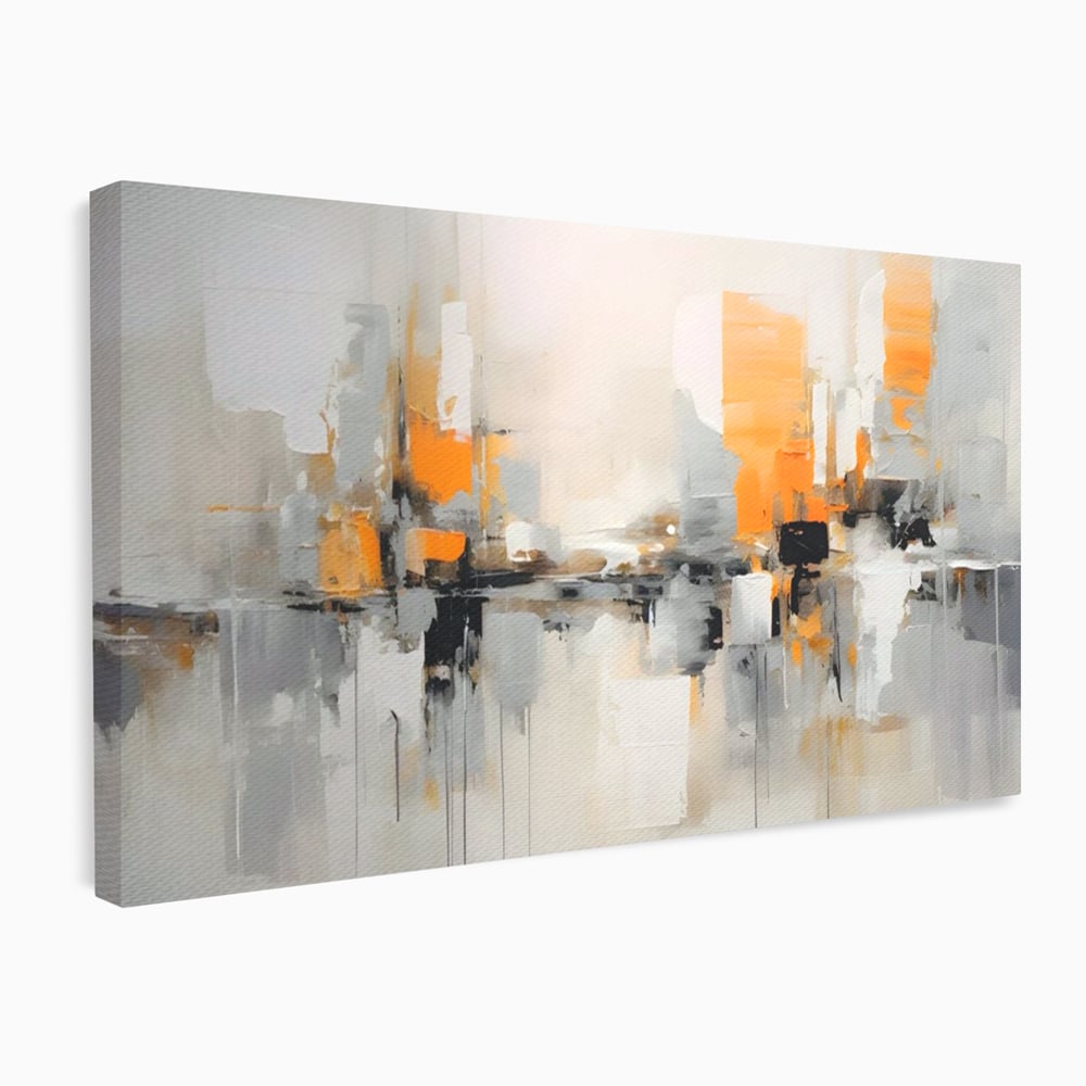Leinwandbilder Premium LuxCanva® A1626, Grau Leinwandbilder, Zimmer, Dekorativ, Nicht Farben, Reflektierend, Abstrakt, Schlafzimmer, Lebendige Farben