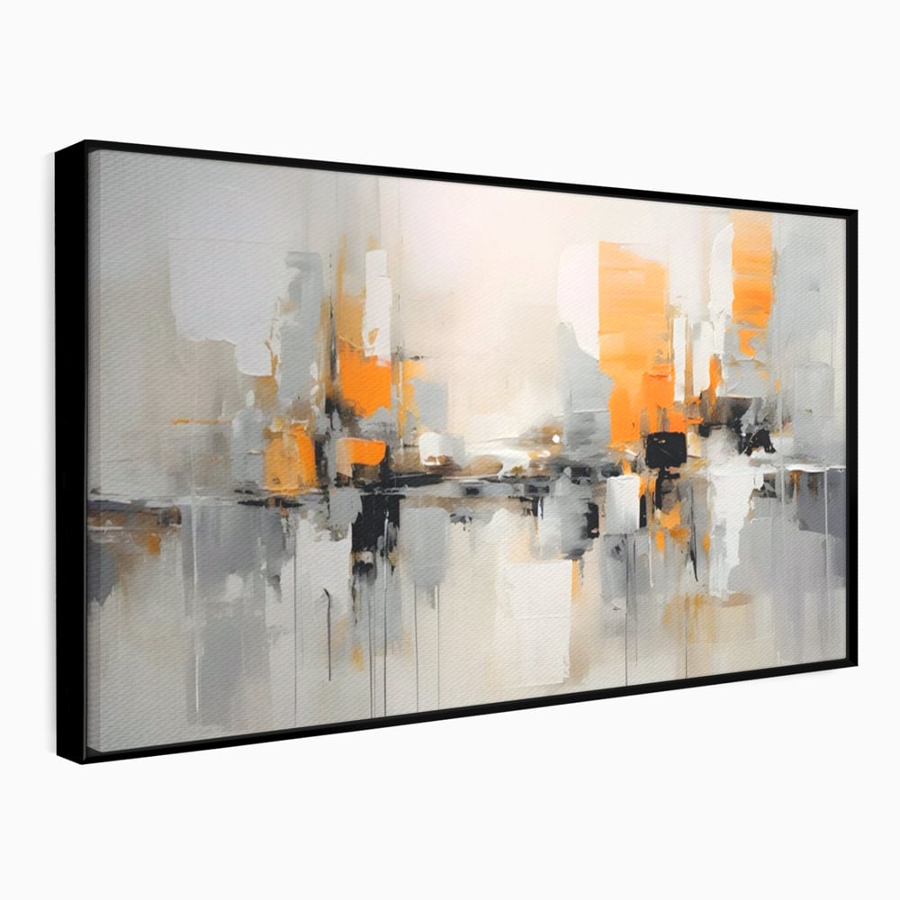 Leinwandbilder Premium LuxCanva® A1626, Grau Leinwandbilder, Zimmer, Dekorativ, Nicht Farben, Reflektierend, Abstrakt, Schlafzimmer, Lebendige Farben