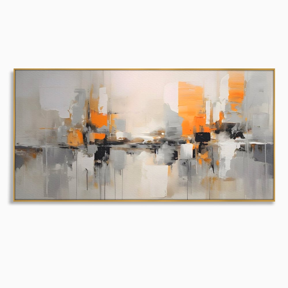 Leinwandbilder Premium LuxCanva® A1626, Grau Leinwandbilder, Zimmer, Dekorativ, Nicht Farben, Reflektierend, Abstrakt, Schlafzimmer, Lebendige Farben