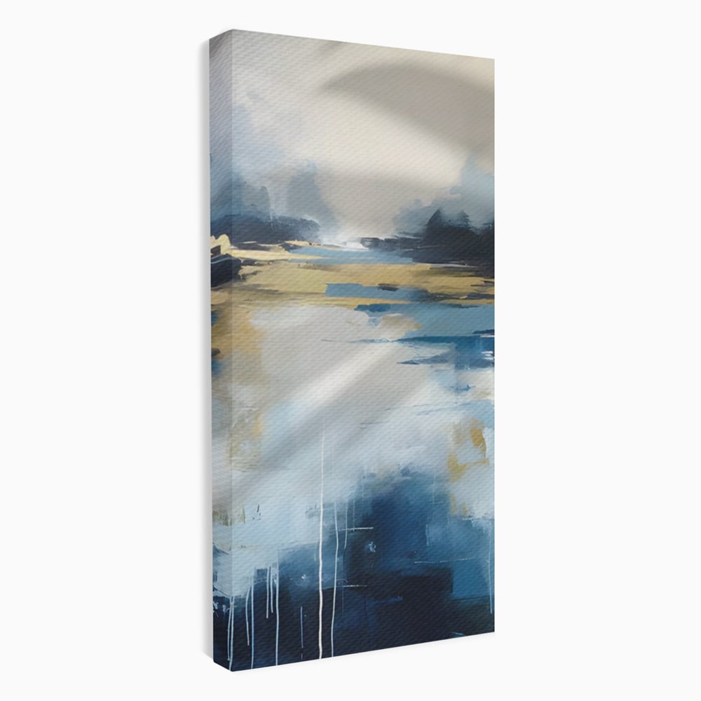 Tablou Canvas Premium LuxCanva® A1641, Rasarit Abstract , Room, Decorativ, Cer, Peisaj, Sentimente, Dormitor, Culori Vibrante