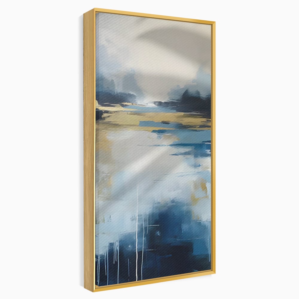 Tablou Canvas Premium LuxCanva® A1641, Rasarit Abstract , Room, Decorativ, Cer, Peisaj, Sentimente, Dormitor, Culori Vibrante