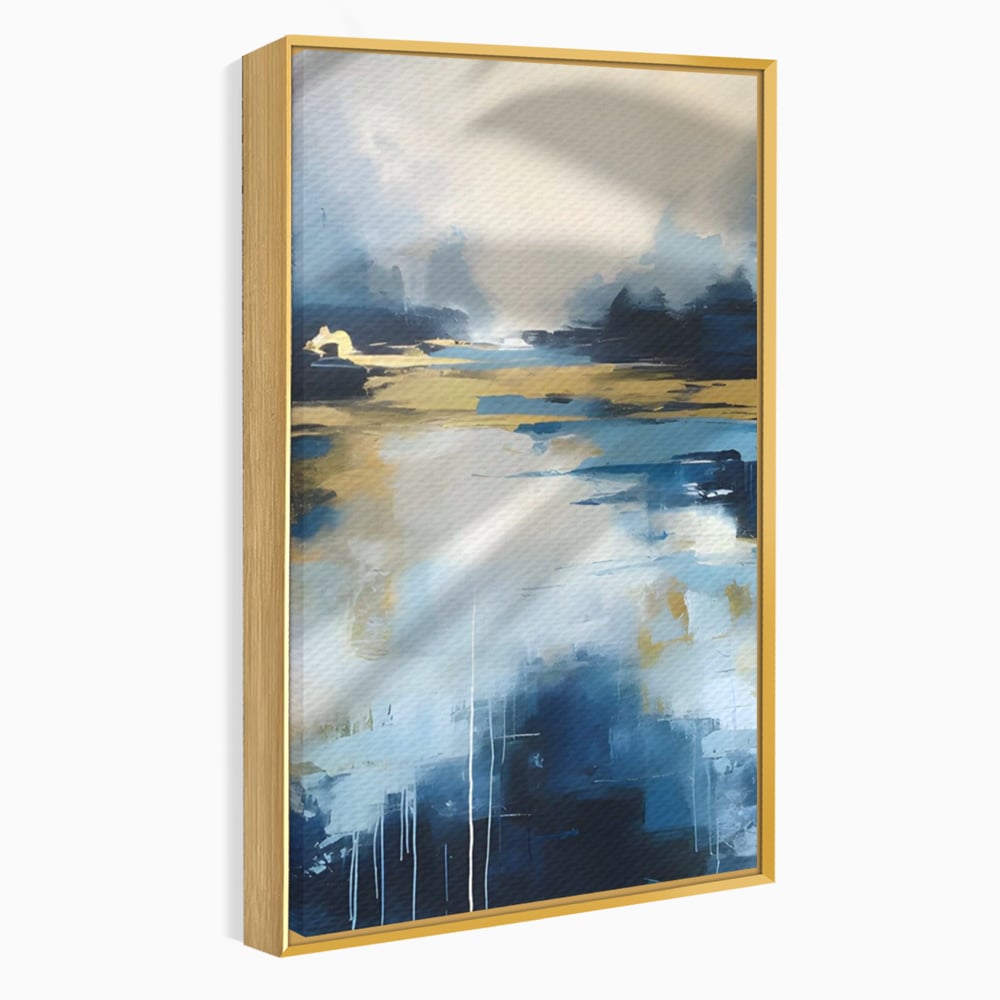 Tablou Canvas Premium LuxCanva® A1641, Rasarit Abstract , Room, Decorativ, Cer, Peisaj, Sentimente, Dormitor, Culori Vibrante