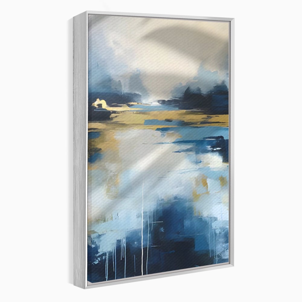 Tablou Canvas Premium LuxCanva® A1641, Rasarit Abstract , Room, Decorativ, Cer, Peisaj, Sentimente, Dormitor, Culori Vibrante