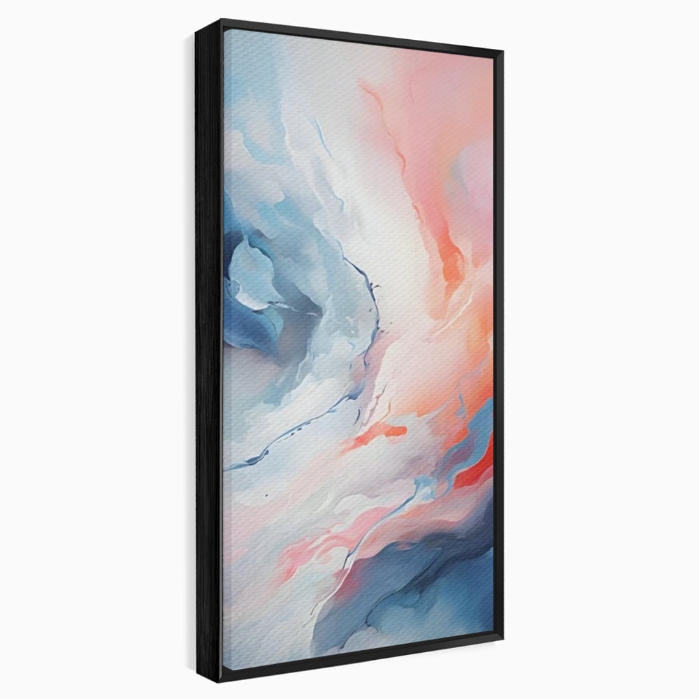 Tablou Canvas Premium LuxCanva® A1644, Pink Contrast , Dormitor, Decorativ, Landscape, Cromatic, Living, Culori Vibrante