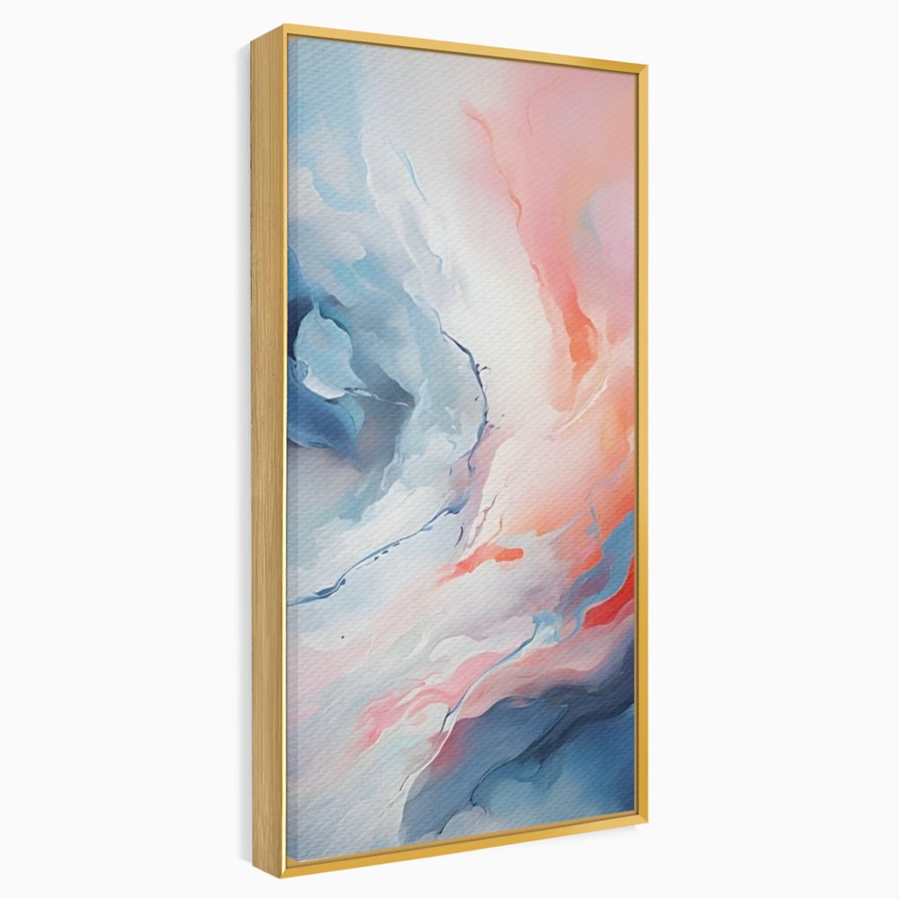 Tablou Canvas Premium LuxCanva® A1644, Pink Contrast , Dormitor, Decorativ, Landscape, Cromatic, Living, Culori Vibrante