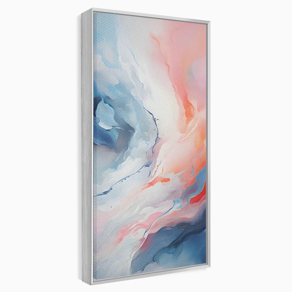 Tablou Canvas Premium LuxCanva® A1644, Pink Contrast , Dormitor, Decorativ, Landscape, Cromatic, Living, Culori Vibrante