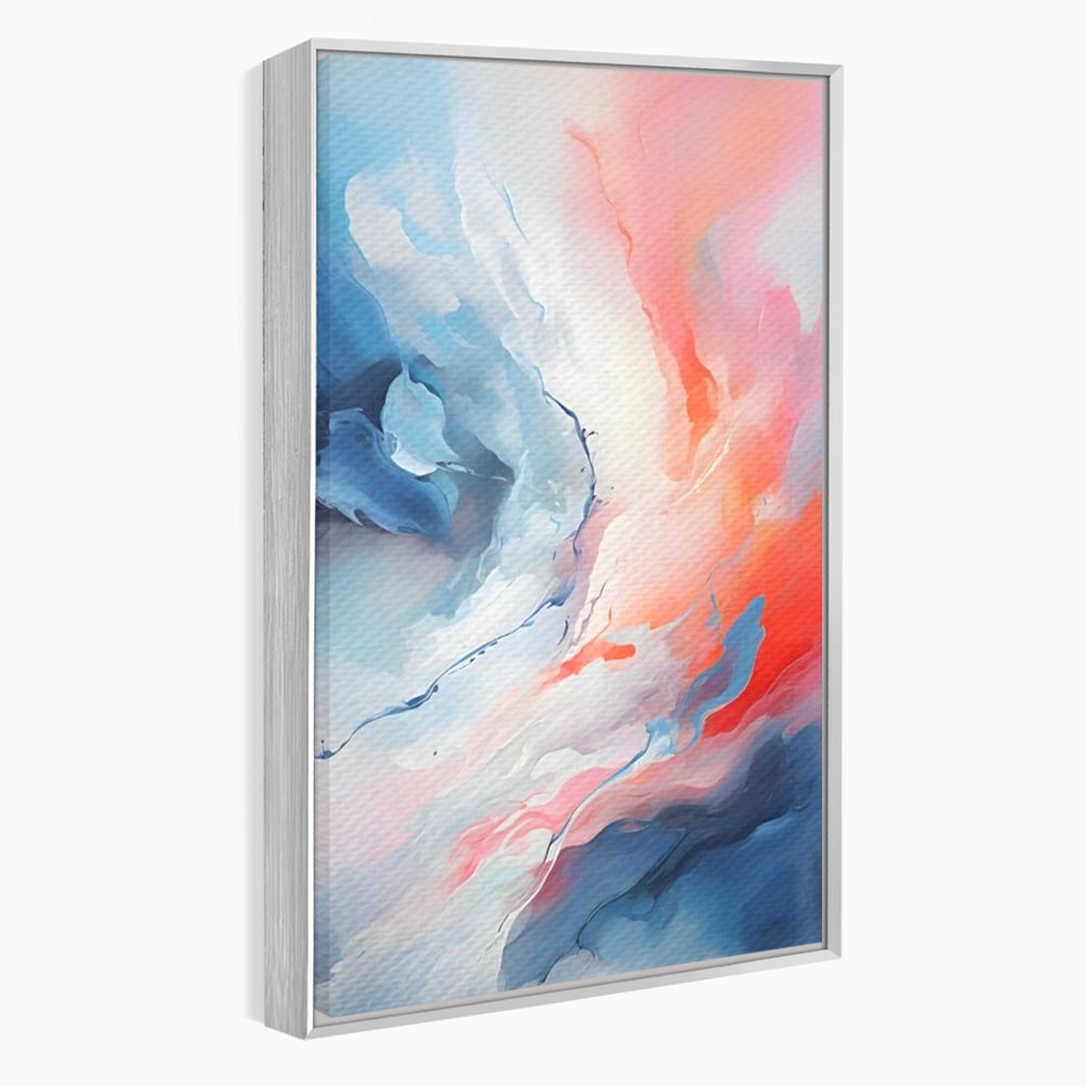 Tablou Canvas Premium LuxCanva® A1644, Pink Contrast , Dormitor, Decorativ, Landscape, Cromatic, Living, Culori Vibrante