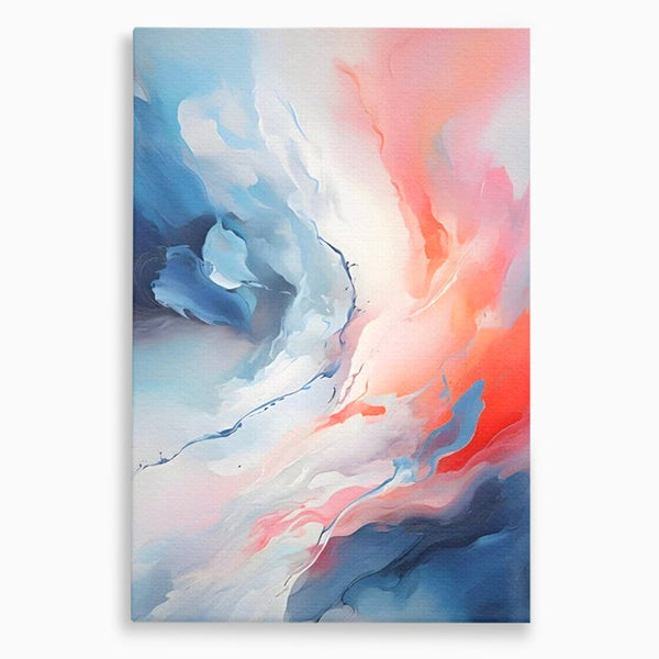 Tablou Canvas Premium LuxCanva® A1644, Pink Contrast , Dormitor, Decorativ, Landscape, Cromatic, Living, Culori Vibrante