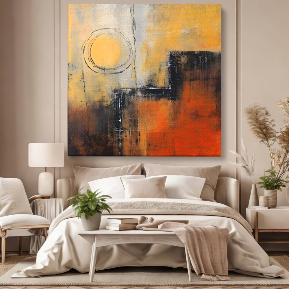 Tablou Canvas Premium LuxCanva® A1645, Infinite Flow , Dormitor, Decorativ, Cromatic, Living, Culori Vibrante