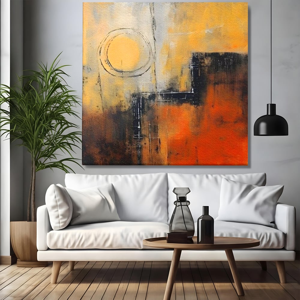 Tablou Canvas Premium LuxCanva® A1645, Infinite Flow , Dormitor, Decorativ, Cromatic, Living, Culori Vibrante