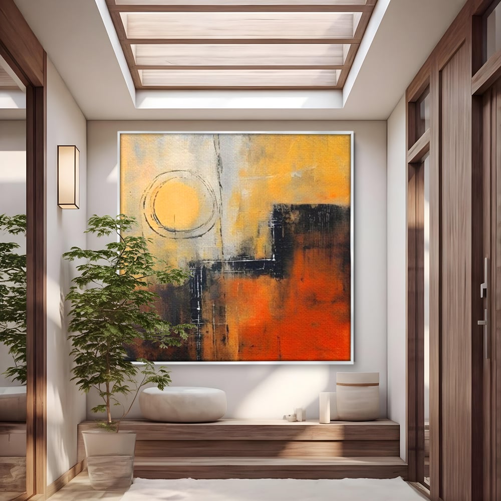 Tablou Canvas Premium LuxCanva® A1645, Infinite Flow , Dormitor, Decorativ, Cromatic, Living, Culori Vibrante