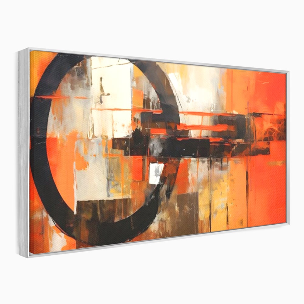 Tablou Canvas Premium LuxCanva® A1648, Geometrie Abstracta , Dormitor, Decorativ, Cromatic, Living, Culori Vibrante