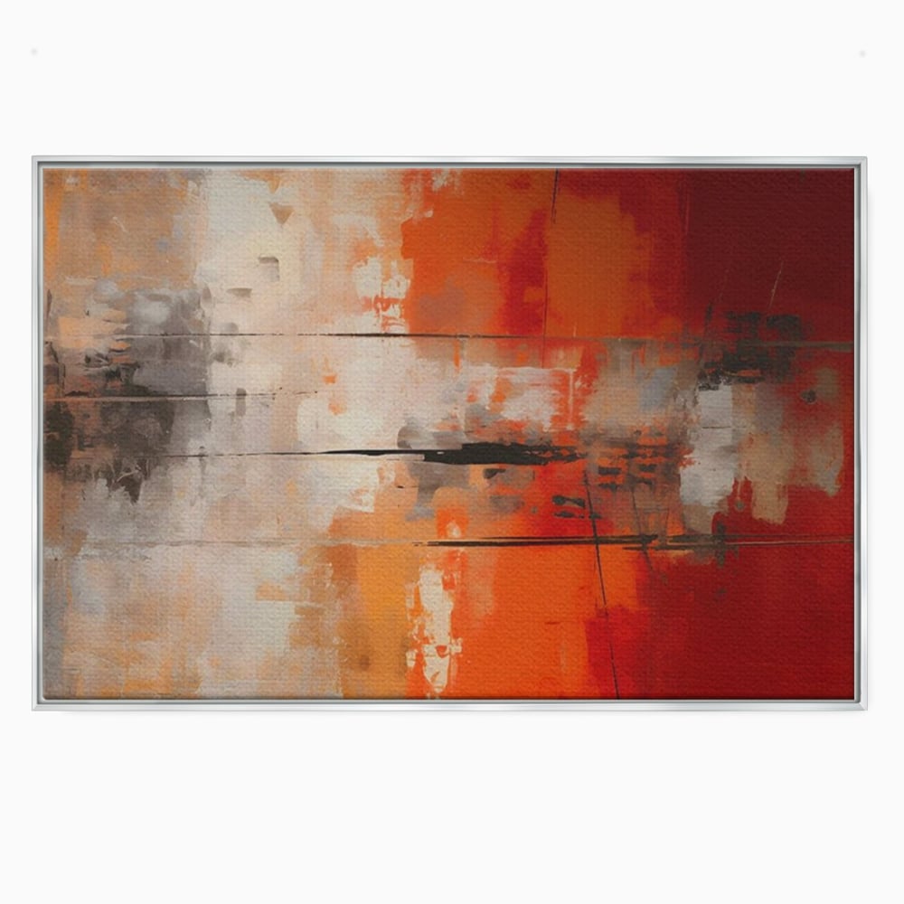 Tablou Canvas Premium LuxCanva® A1651, Linie Neagra , Room, Decorativ, Cromatic, Abstract, Living, Culori Vibrante
