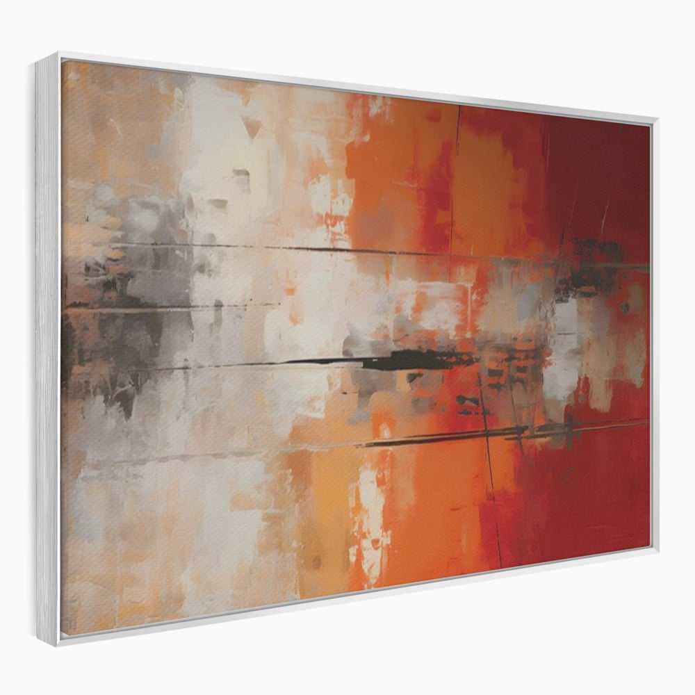 Tablou Canvas Premium LuxCanva® A1651, Linie Neagra , Room, Decorativ, Cromatic, Abstract, Living, Culori Vibrante