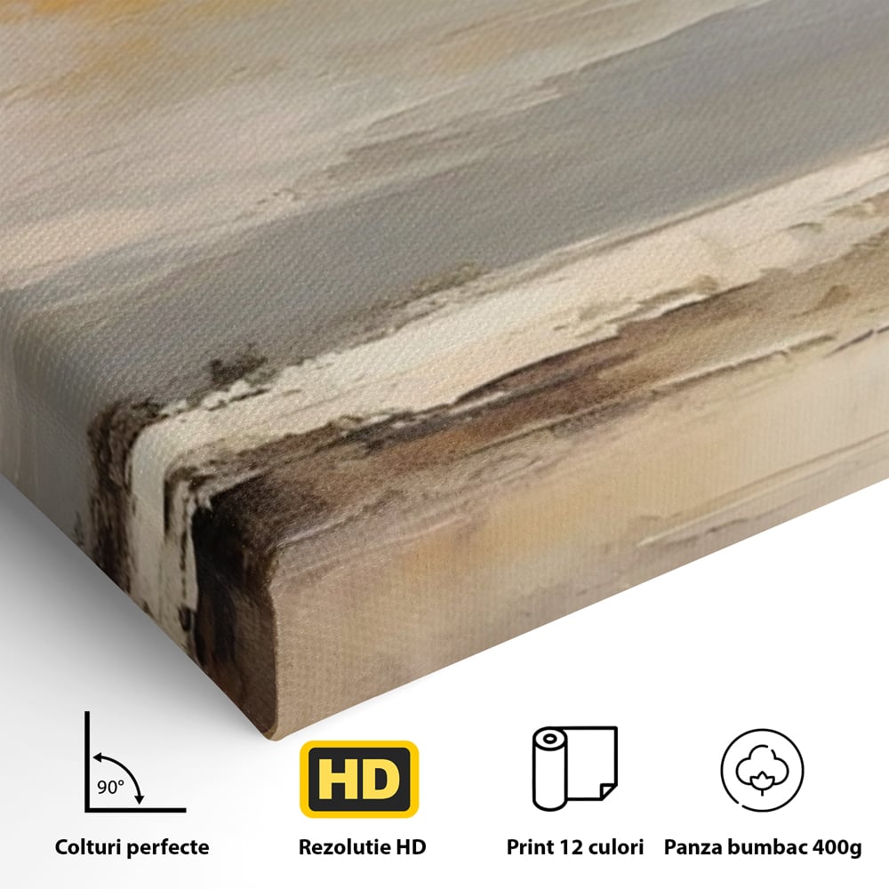 Tablou Canvas Premium LuxCanva® A1656, Sea Life , Room, Decorativ, Abstract, Mare, Peisaj, Cromatic, Living, Culori Vibrante