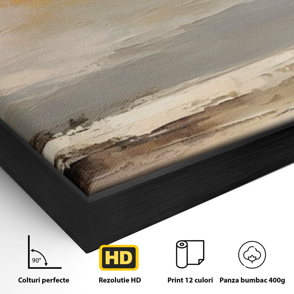 Tablou Canvas Premium LuxCanva® A1656, Sea Life , Room, Decorativ, Abstract, Mare, Peisaj, Cromatic, Living, Culori Vibrante