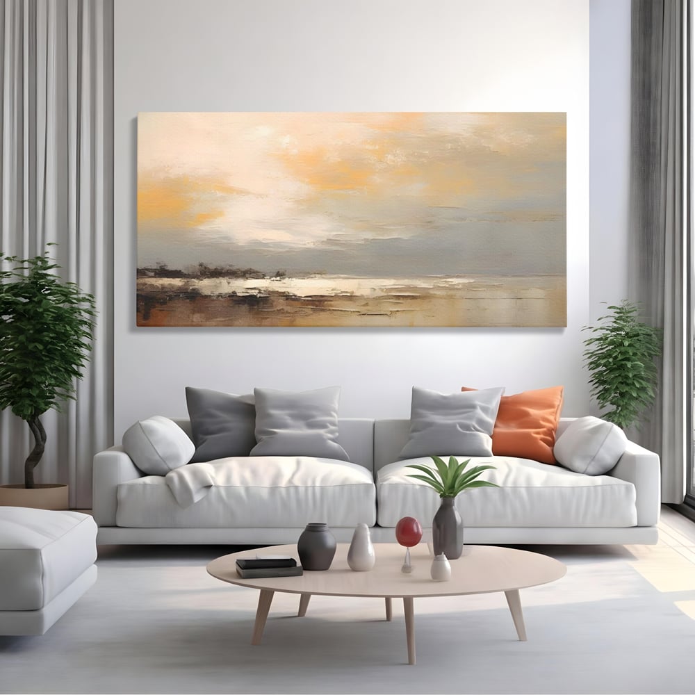 Tablou Canvas Premium LuxCanva® A1656, Sea Life , Room, Decorativ, Abstract, Mare, Peisaj, Cromatic, Living, Culori Vibrante