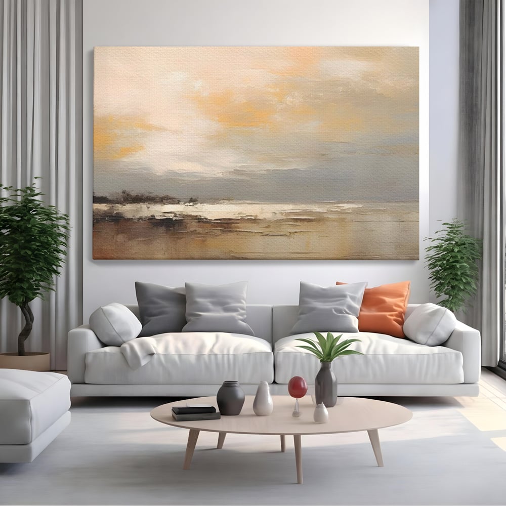 Tablou Canvas Premium LuxCanva® A1656, Sea Life , Room, Decorativ, Abstract, Mare, Peisaj, Cromatic, Living, Culori Vibrante