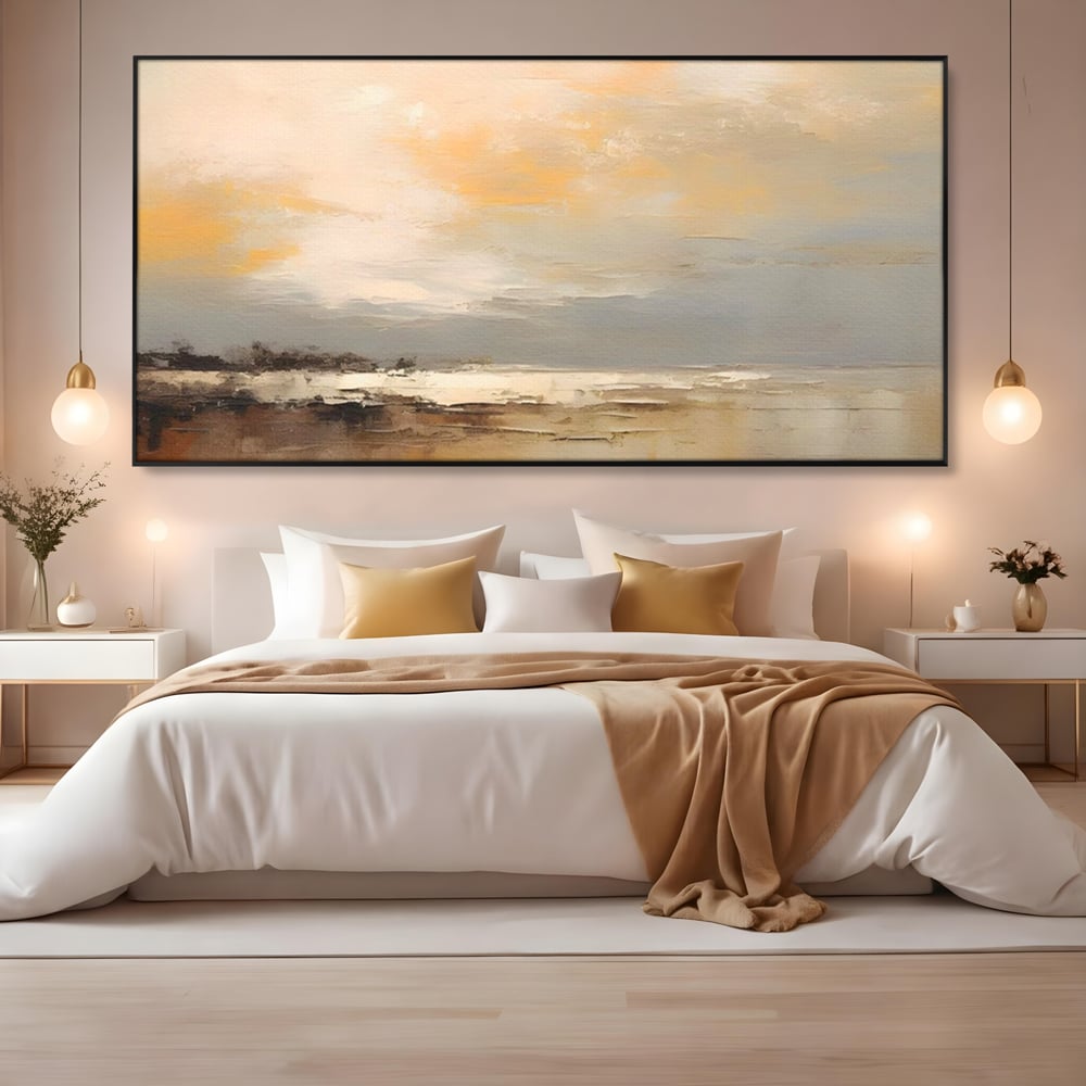 Tablou Canvas Premium LuxCanva® A1656, Sea Life , Room, Decorativ, Abstract, Mare, Peisaj, Cromatic, Living, Culori Vibrante