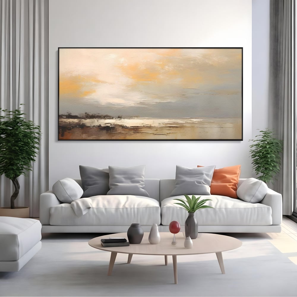 Tablou Canvas Premium LuxCanva® A1656, Sea Life , Room, Decorativ, Abstract, Mare, Peisaj, Cromatic, Living, Culori Vibrante