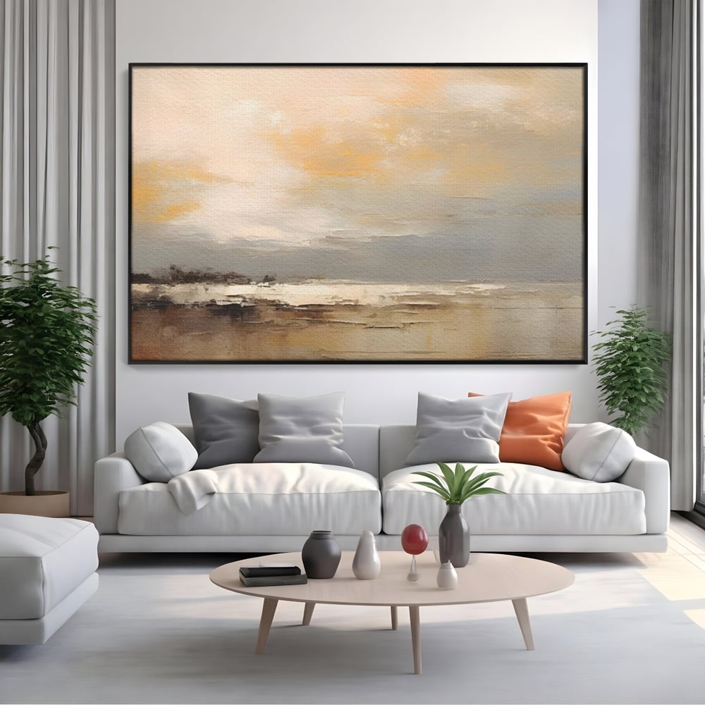 Tablou Canvas Premium LuxCanva® A1656, Sea Life , Room, Decorativ, Abstract, Mare, Peisaj, Cromatic, Living, Culori Vibrante
