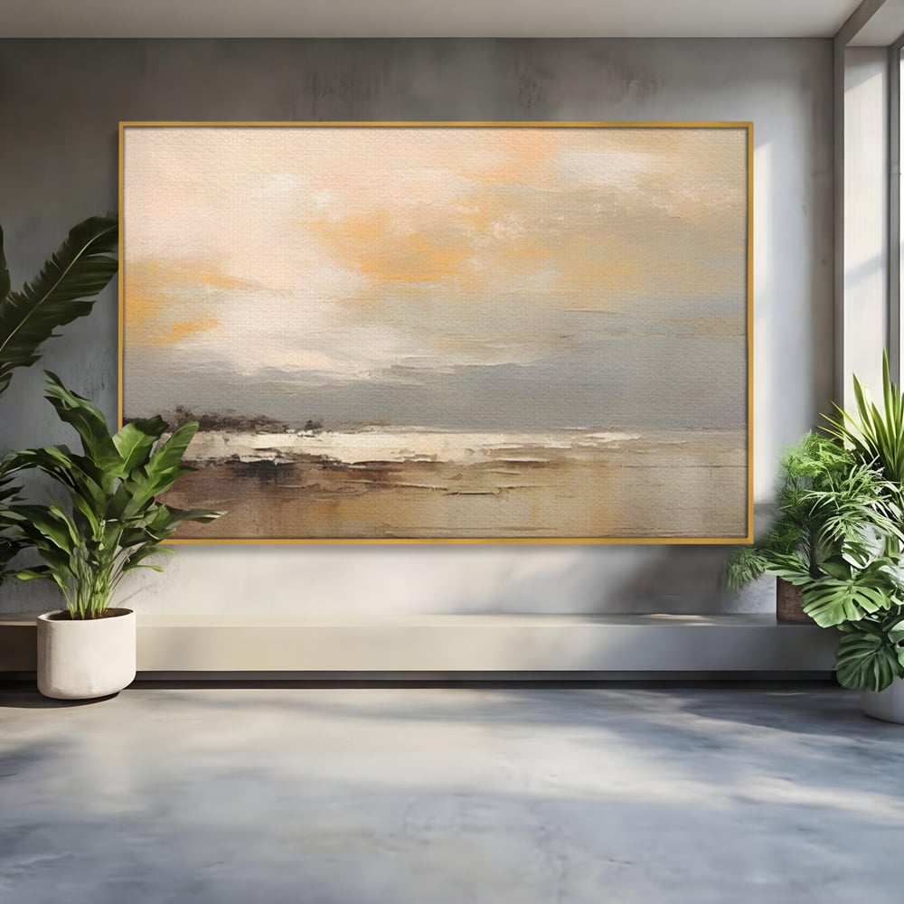 Tablou Canvas Premium LuxCanva® A1656, Sea Life , Room, Decorativ, Abstract, Mare, Peisaj, Cromatic, Living, Culori Vibrante
