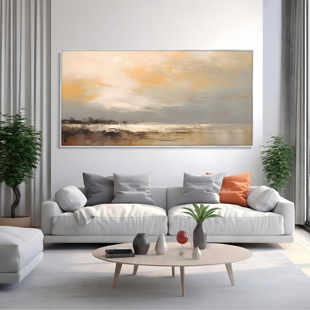 Tablou Canvas Premium LuxCanva® A1656, Sea Life , Room, Decorativ, Abstract, Mare, Peisaj, Cromatic, Living, Culori Vibrante