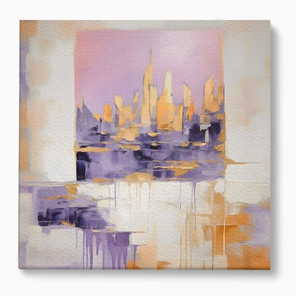 Tablou Canvas Premium LuxCanva® A1657, 2xPics ,  Room, Decorativ, Abstract, Cromatic, Living, Culori Vibrante