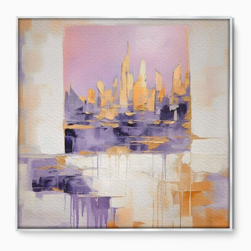 Tablou Canvas Premium LuxCanva® A1657, 2xPics ,  Room, Decorativ, Abstract, Cromatic, Living, Culori Vibrante