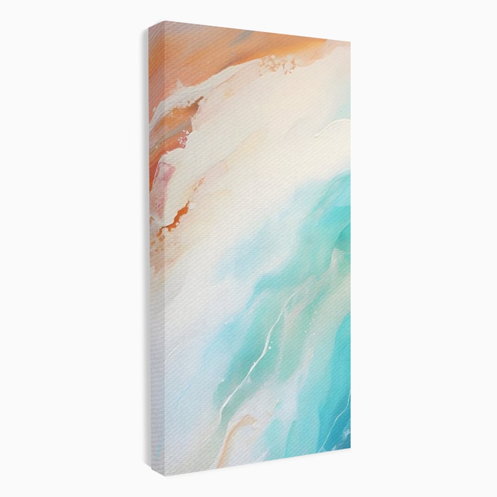Tablou Canvas Premium LuxCanva® A1658, Colors Waves , Room, Decorativ, Abstract, Cromatic, Living, Culori Vibrante