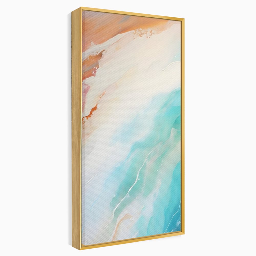 Tablou Canvas Premium LuxCanva® A1658, Colors Waves , Room, Decorativ, Abstract, Cromatic, Living, Culori Vibrante
