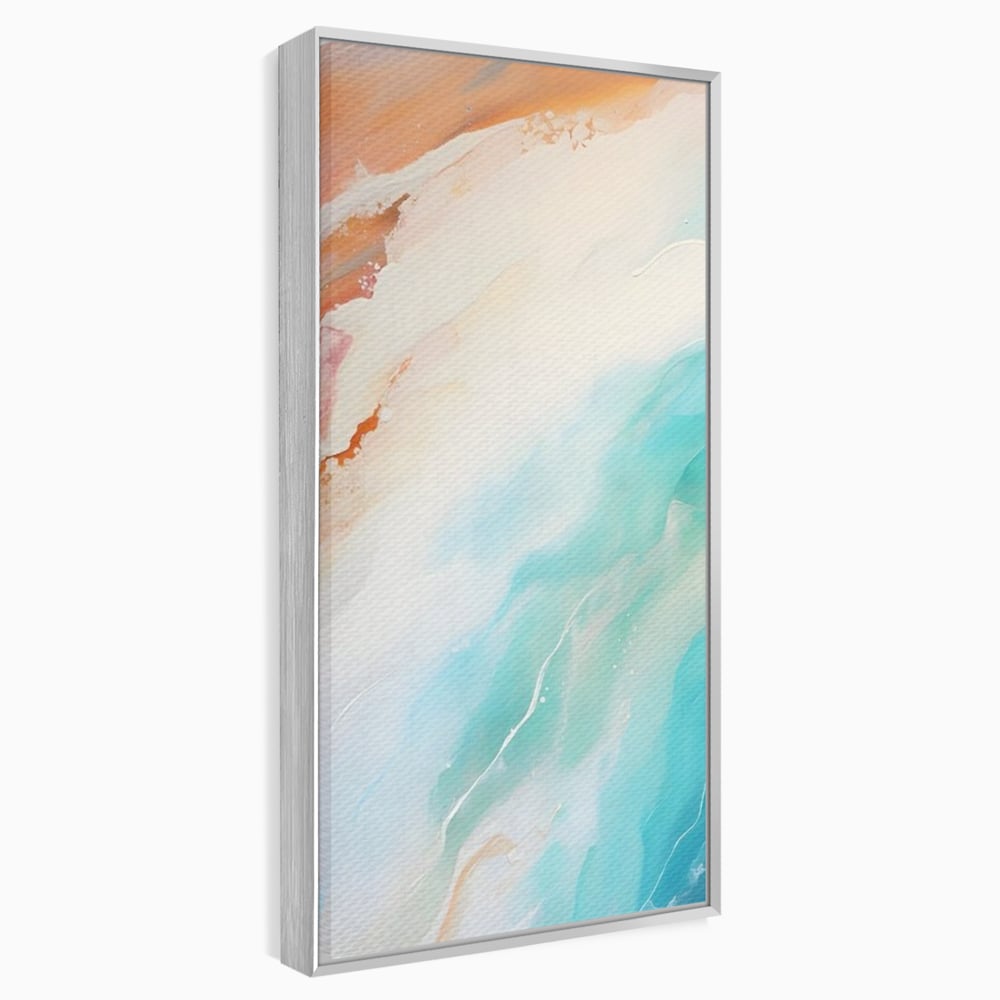 Tablou Canvas Premium LuxCanva® A1658, Colors Waves , Room, Decorativ, Abstract, Cromatic, Living, Culori Vibrante