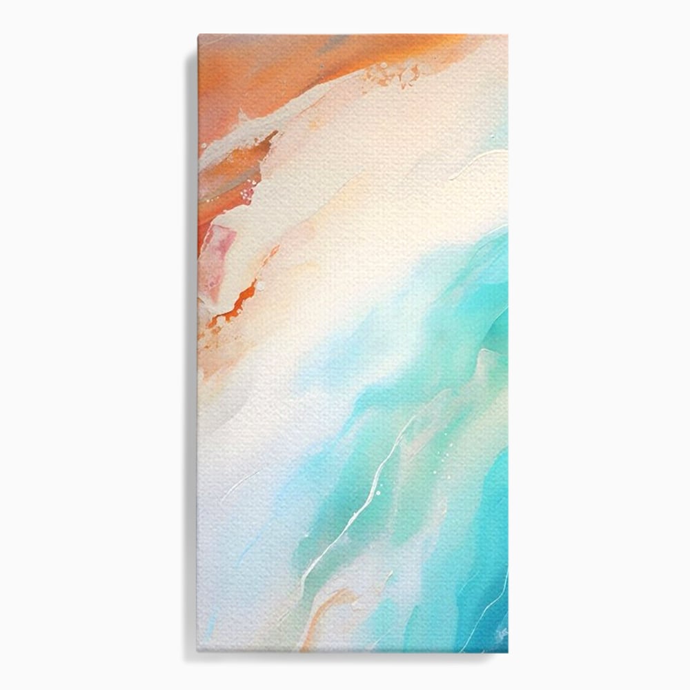 Tablou Canvas Premium LuxCanva® A1658, Colors Waves , Room, Decorativ, Abstract, Cromatic, Living, Culori Vibrante