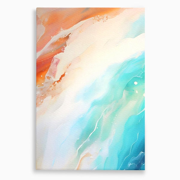 Tablou Canvas Premium LuxCanva® A1658, Colors Waves , Room, Decorativ, Abstract, Cromatic, Living, Culori Vibrante