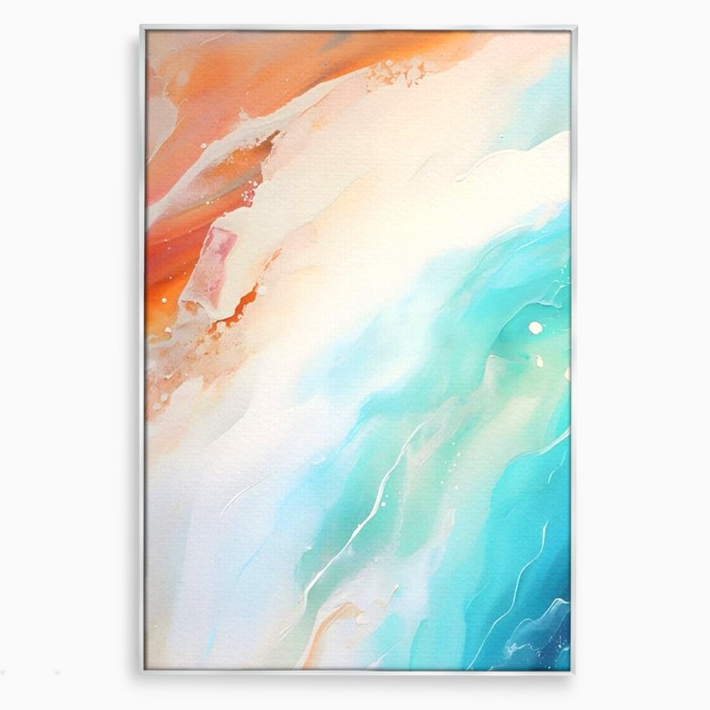 Tablou Canvas Premium LuxCanva® A1658, Colors Waves , Room, Decorativ, Abstract, Cromatic, Living, Culori Vibrante