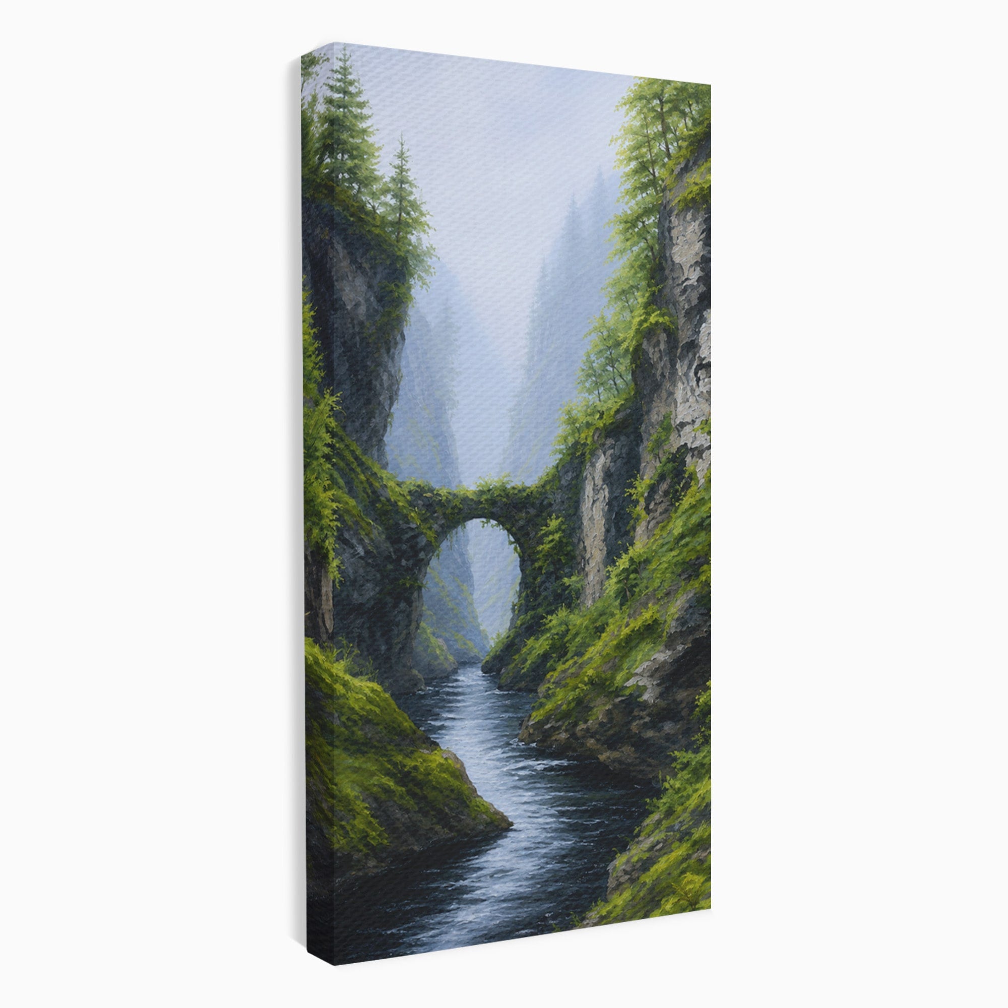 Tablou Canvas Premium LuxCanva® A1663, Pod Peste Canion, Pod, Canion, Natura, Peisaj, Living, Culori Vibrante