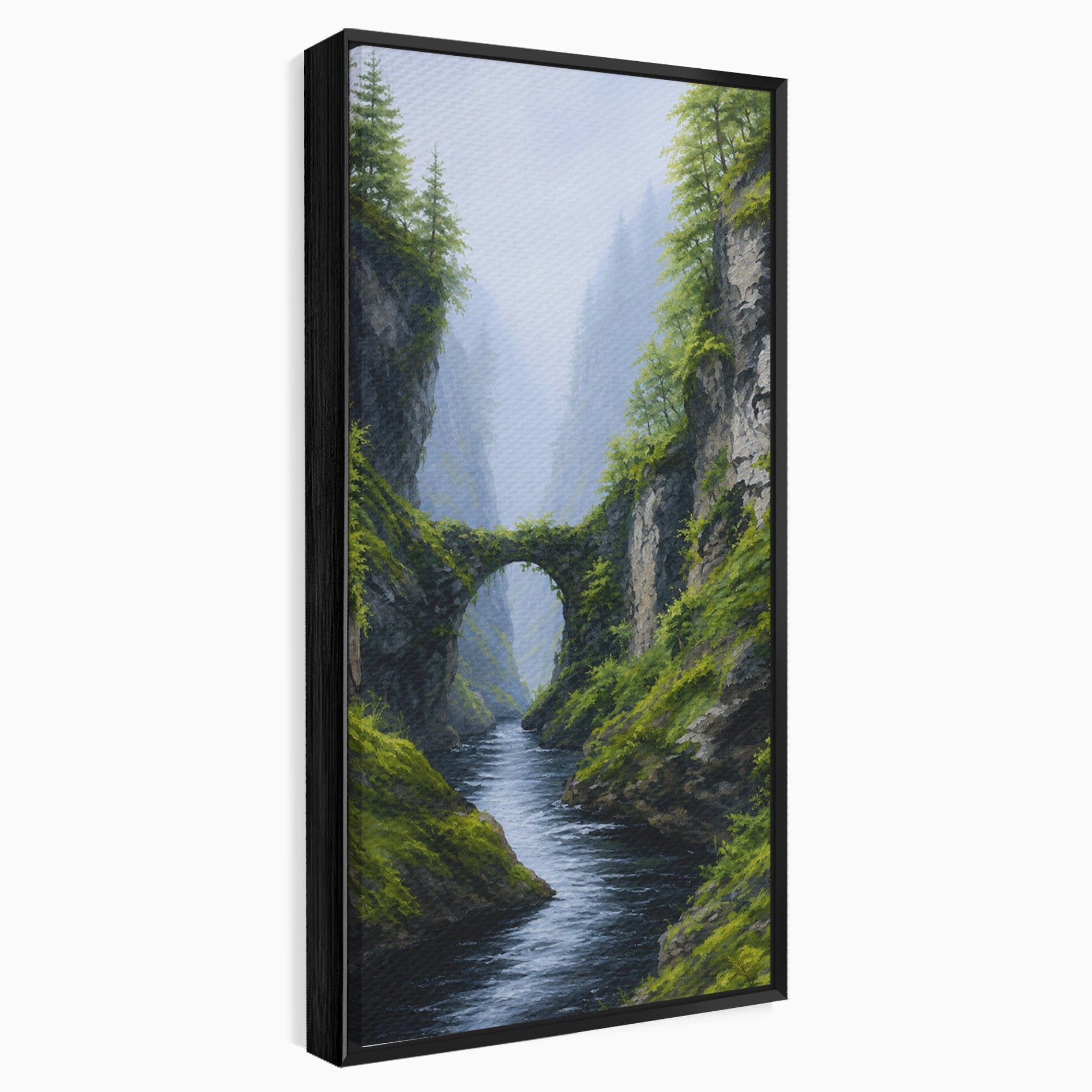 Tablou Canvas Premium LuxCanva® A1663, Pod Peste Canion, Pod, Canion, Natura, Peisaj, Living, Culori Vibrante
