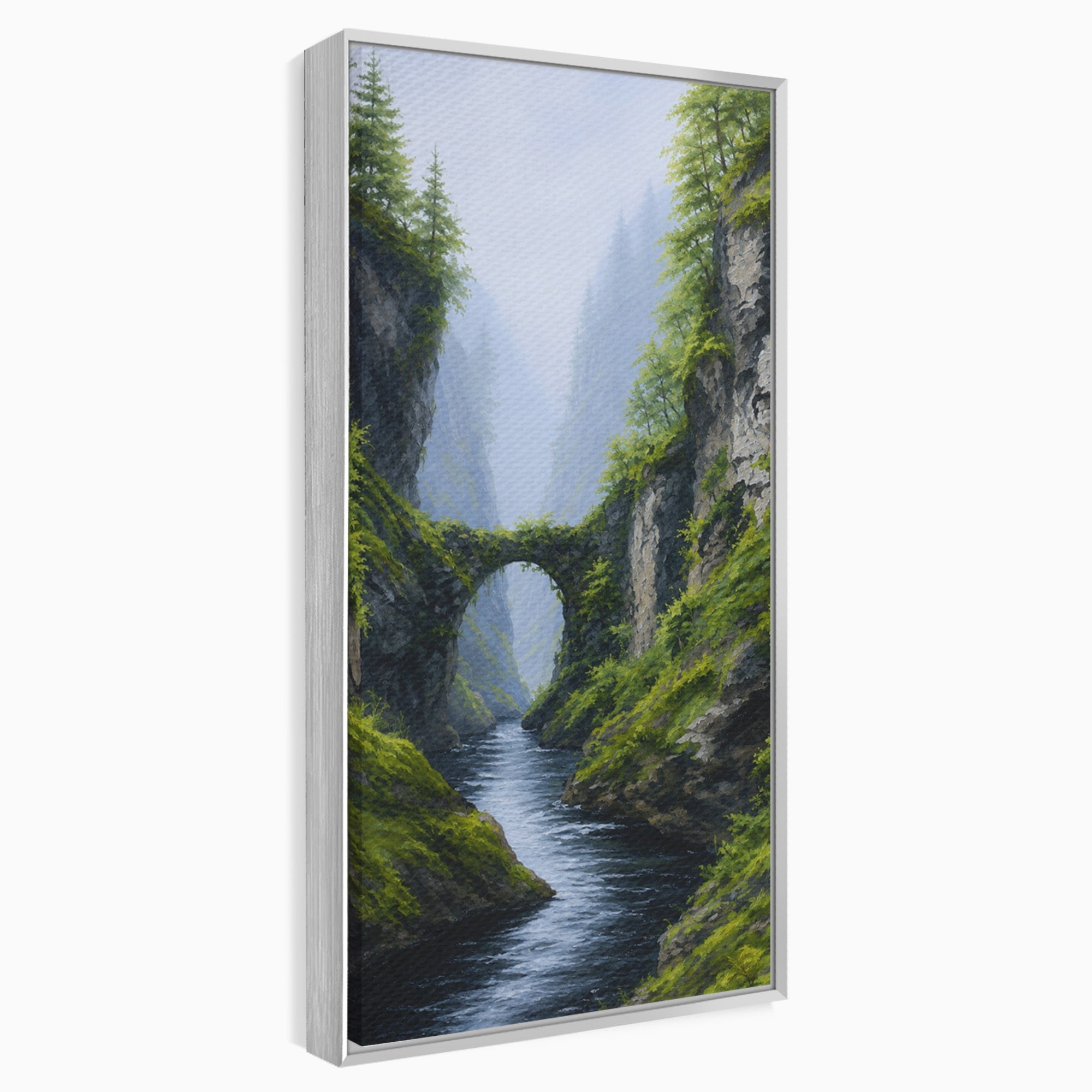 Tablou Canvas Premium LuxCanva® A1663, Pod Peste Canion, Pod, Canion, Natura, Peisaj, Living, Culori Vibrante