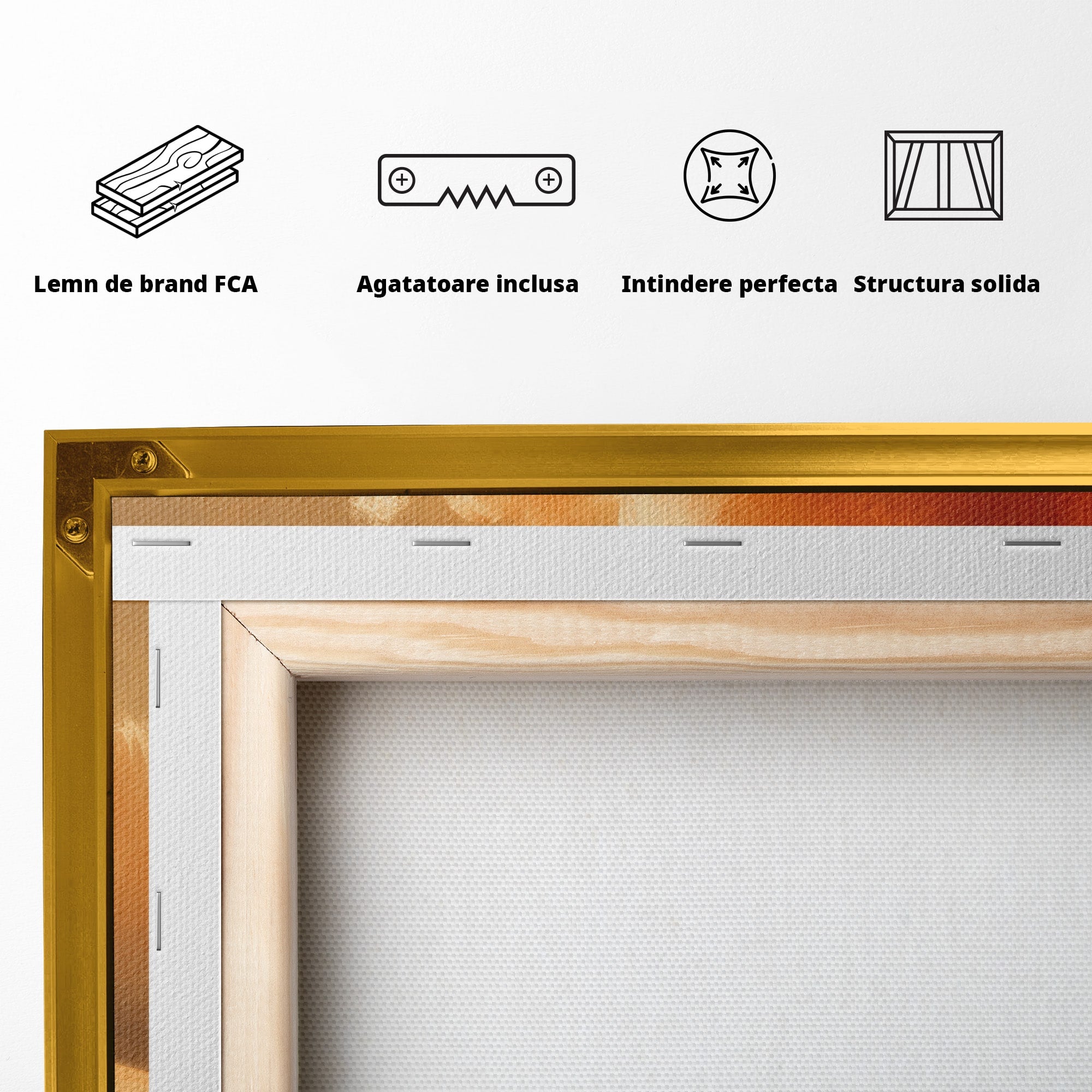 Tablou Canvas Premium LuxCanva® A1756, Calatorie In Desert, Desert, Peisaj, Aventura, Singuratate, Living, Culori Vibrante