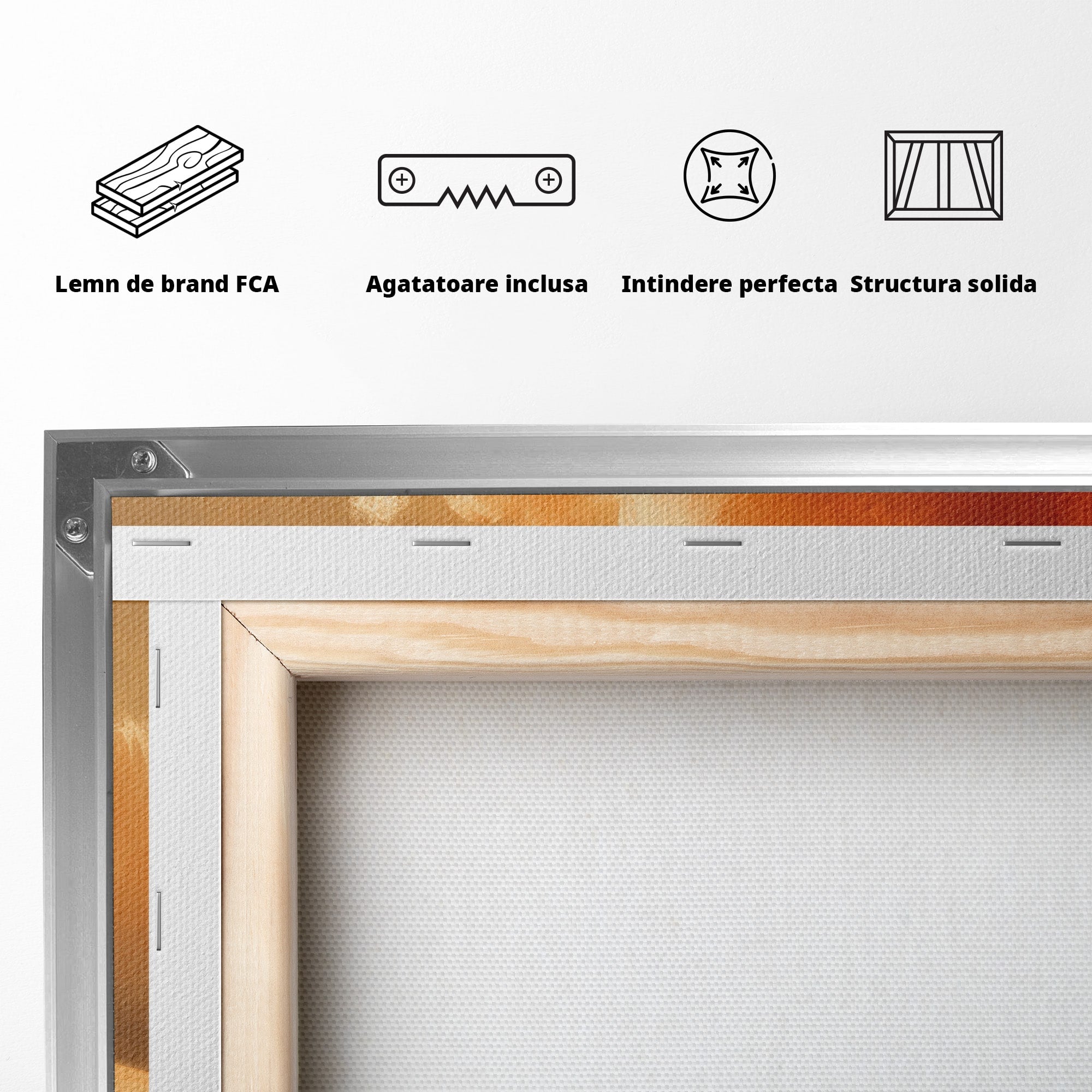 Tablou Canvas Premium LuxCanva® A1756, Calatorie In Desert, Desert, Peisaj, Aventura, Singuratate, Living, Culori Vibrante