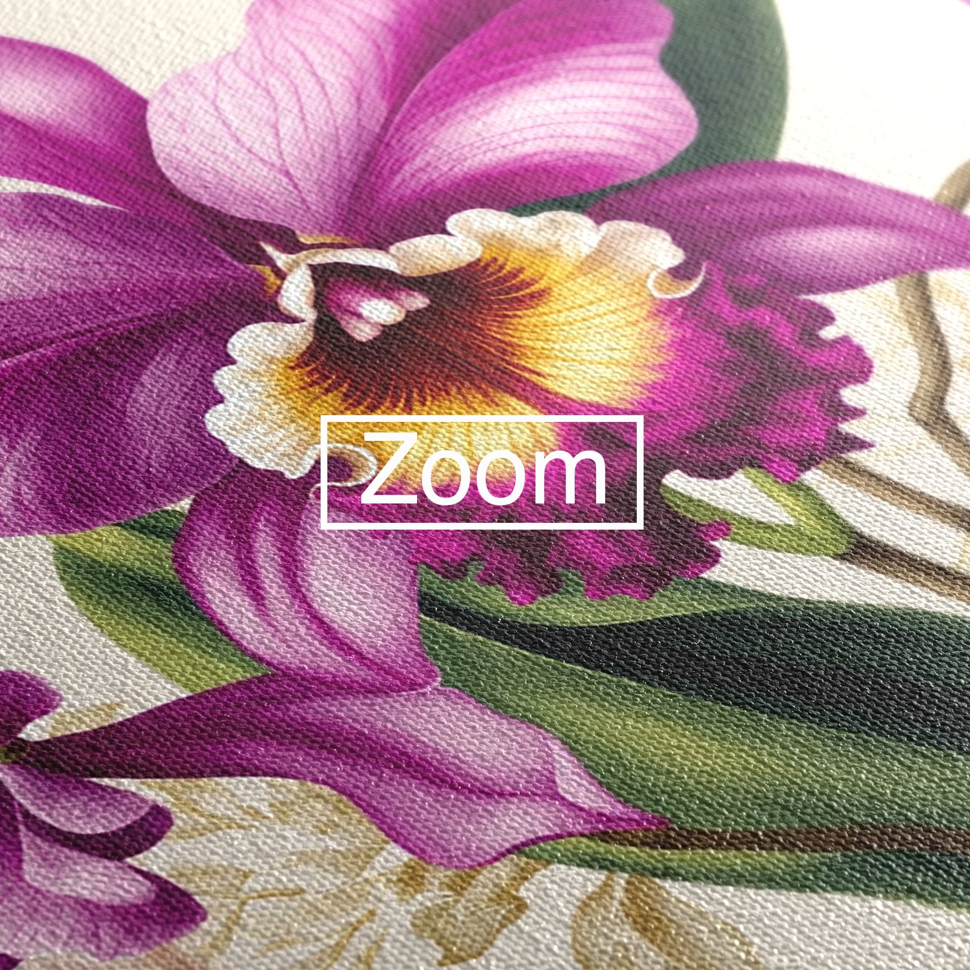 Tablou Canvas Premium LuxCanva® A1772, Orhidee Magnifice, Orhidee, Floral, Natura, Eleganta, Dormitor, Culori Vibrante