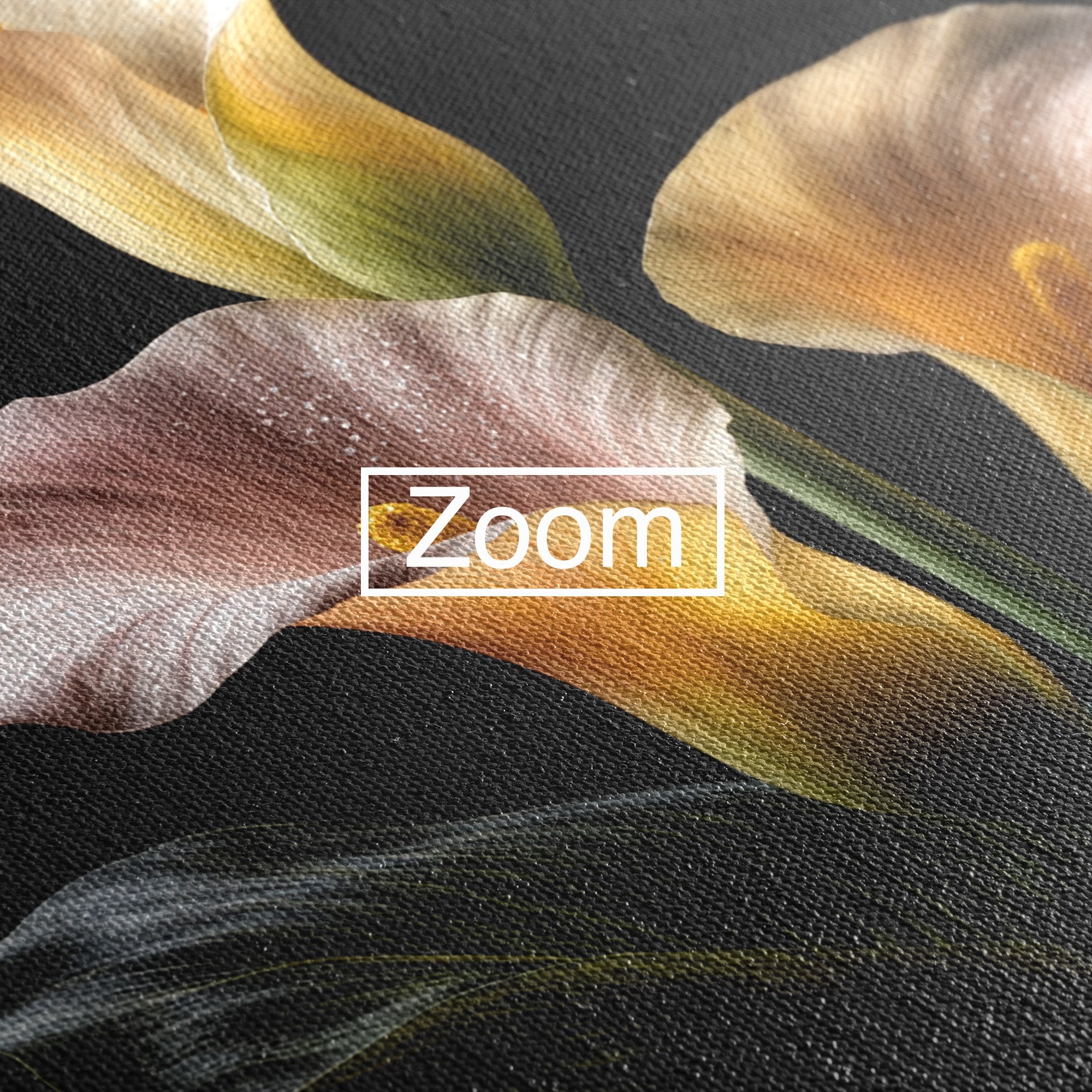 Tablou Canvas Premium LuxCanva® A1776, Crini Eleganti, Crini, Flori, Eleganta, Living, Dormitor, Culori Vibrante